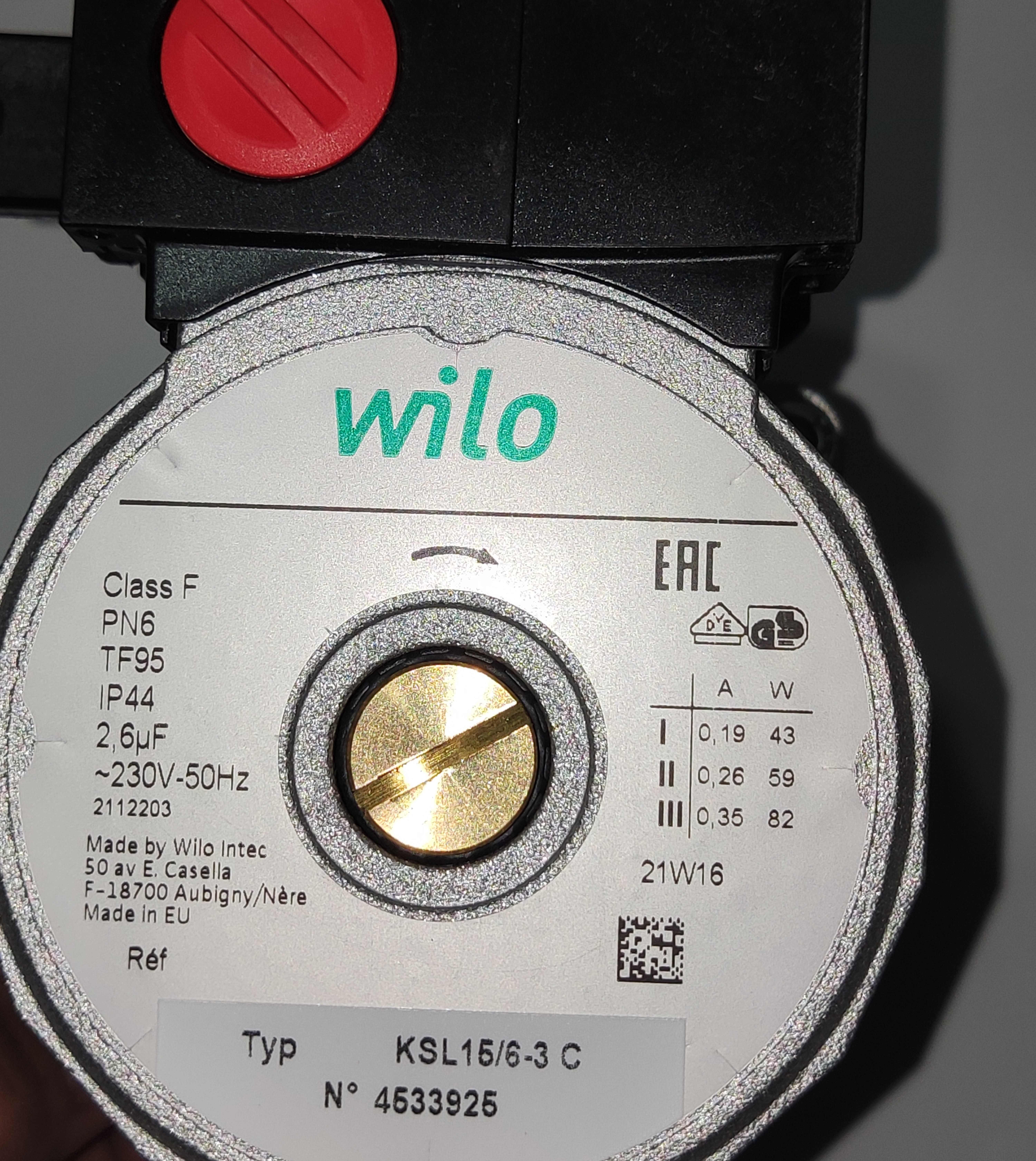 پمپ ویلو اصلی وایلانت 15/6