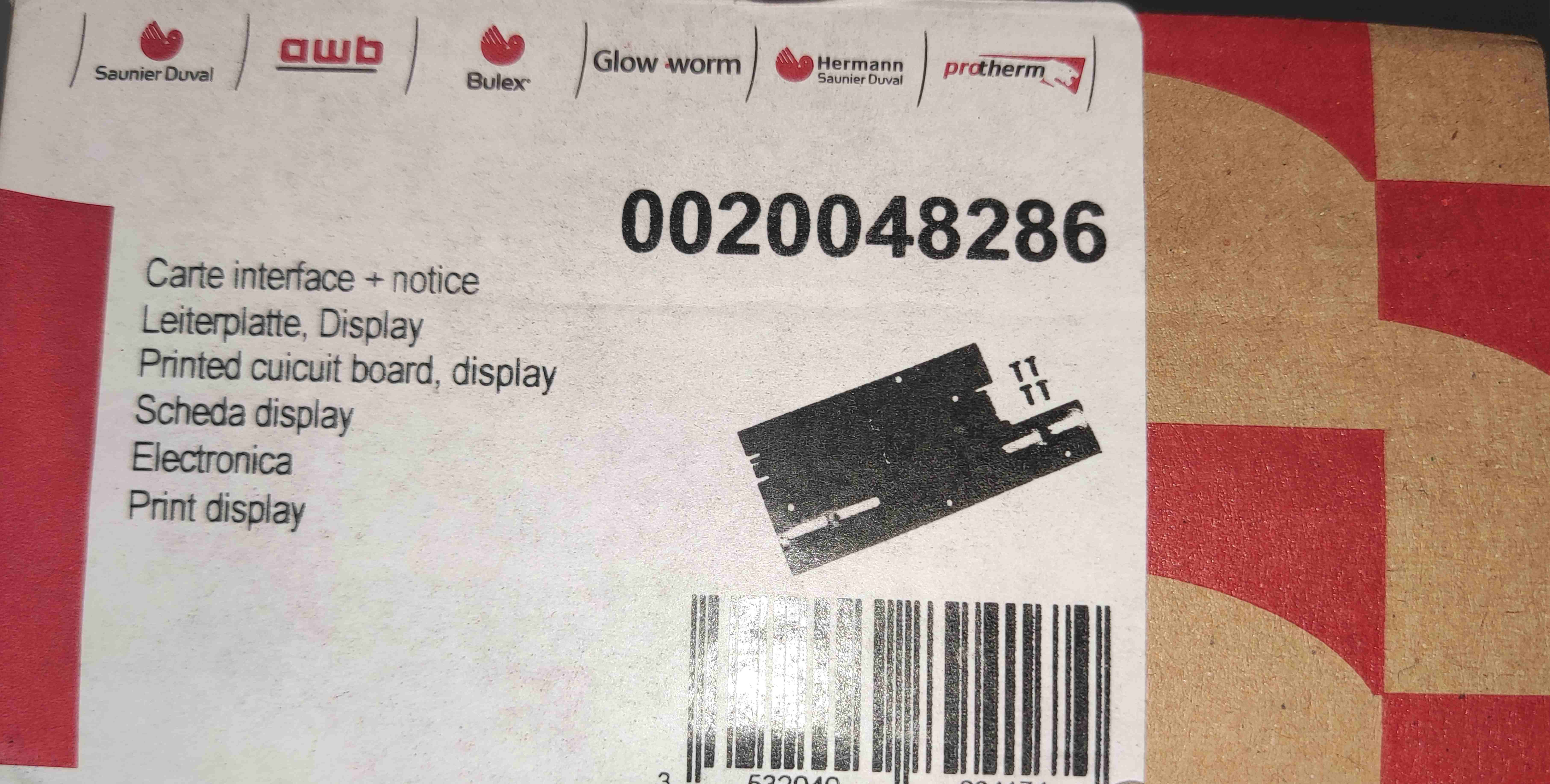 برد صفحه نمایش سونیه دوال ایزوتوین